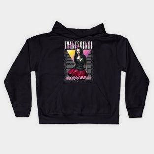 Amy Lee Retro Style Fan Art Kids Hoodie